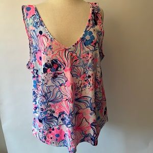 Lilly Pulitzer cotton tank XXL mint condition